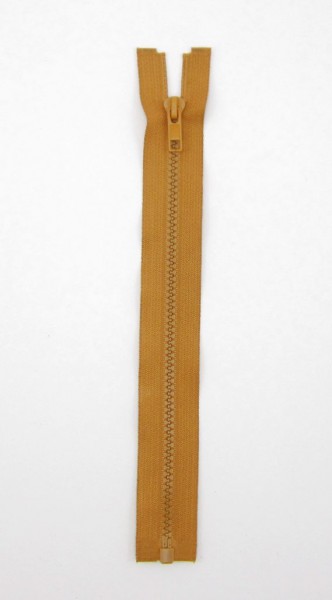 Jackenreißverschluss in den Längen 25 - 80cm lang lieferbar - hellbraun