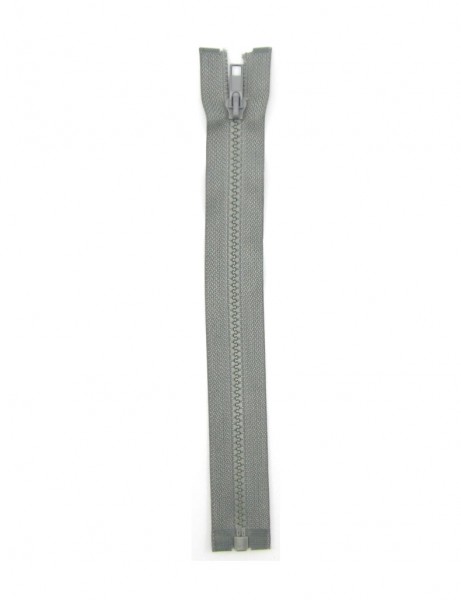 Jackenreißverschluss in den Längen 25 - 80cm lang lieferbar - grau