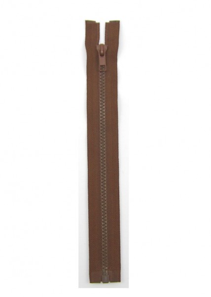 Jackenreißverschluss in den Längen 25 - 80cm lang lieferbar - braun