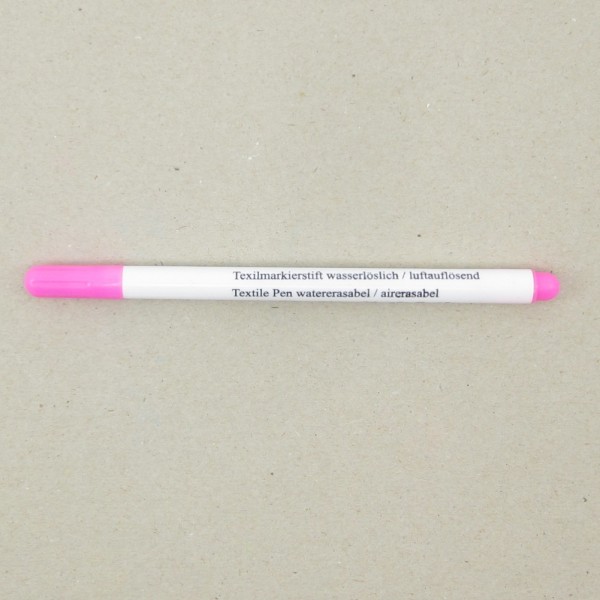 Markierstift für Stoffe, wasser-luftauflösend - 2 Farben zu Auswahl